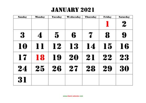 Calendar 2021 Printable May